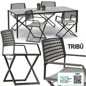 Tribu Regista chair set 01